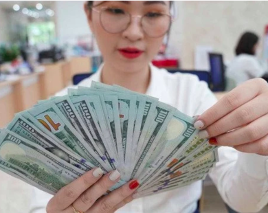 Giá USD ngân hàng tăng tiếp, chạm mức 24.200 đồng, vượt xa giá chợ đen