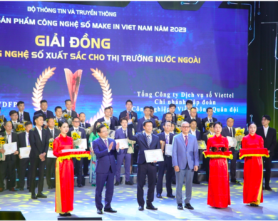 Viettel Digital Finance Platform đạt giải Đồng Make in Vietnam 2023